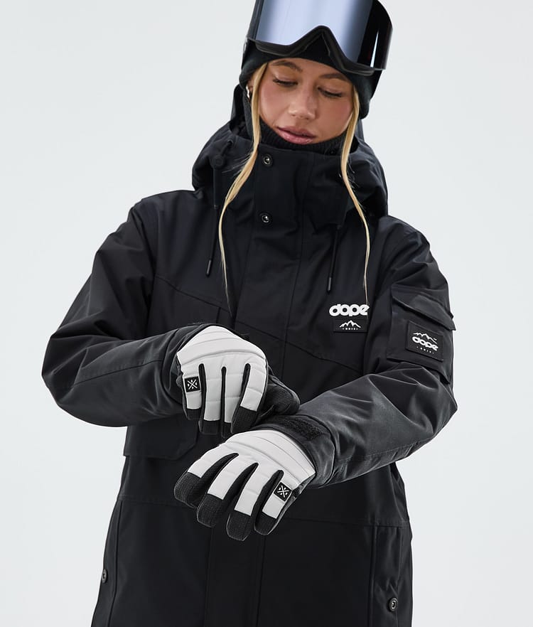 Dope Ace Skihansker Light Grey, Bilde 4 av 4