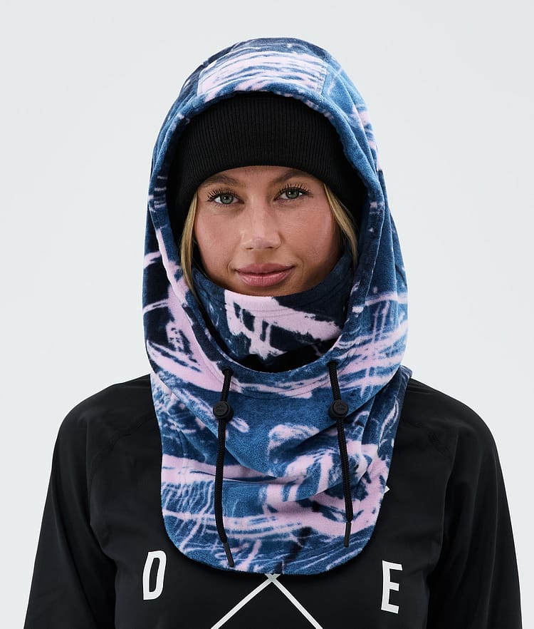 Dope Cozy Hood II Ansiktsmasker Carvings Pink, Bilde 4 av 4