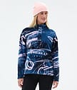 Dope Comfy W Fleecegenser Dame Carvings Pink