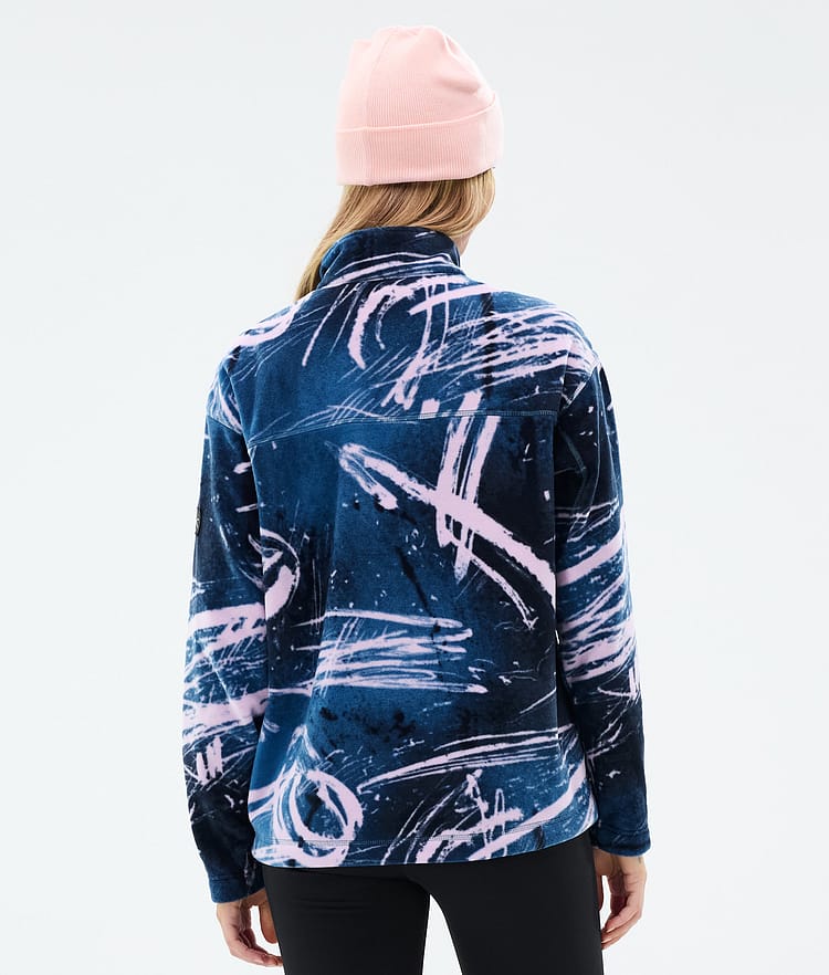 Dope Comfy W Fleecegenser Dame Carvings Pink, Bilde 6 av 6