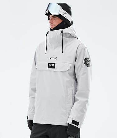 Dope Blizzard Snowboardjakke Herre Light Grey