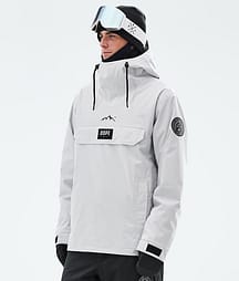 Dope Blizzard Snowboardjakke Herre Light Grey