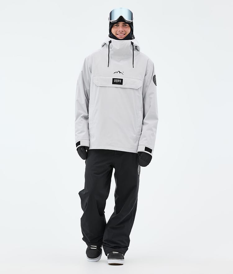 Dope Blizzard Snowboardjakke Herre Light Grey, Bilde 2 av 8