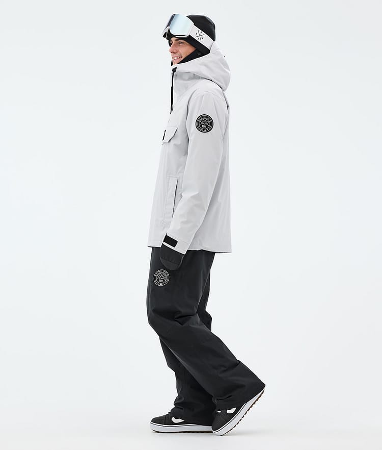 Dope Blizzard Snowboardjakke Herre Light Grey, Bilde 3 av 8