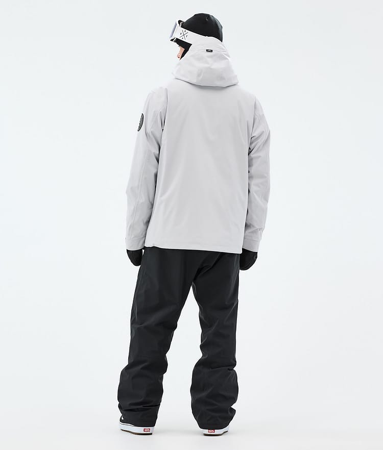 Dope Blizzard Snowboardjakke Herre Light Grey, Bilde 4 av 8