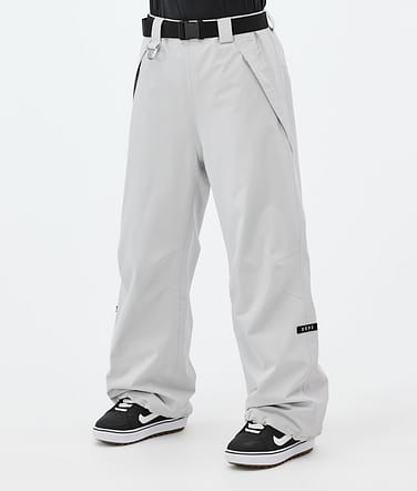 Dope Big W Snowboardbukse Dame Light Grey