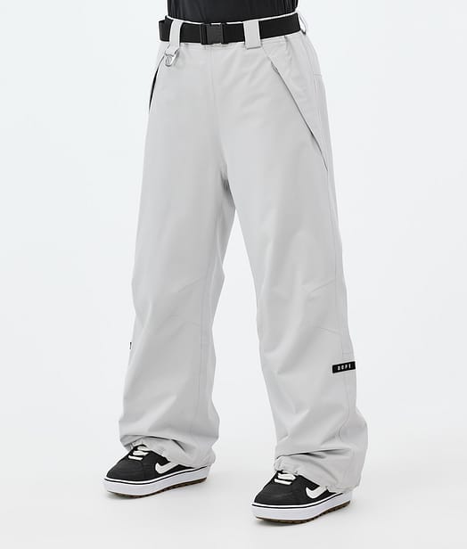 Dope Big W Snowboardbukse Dame Light Grey
