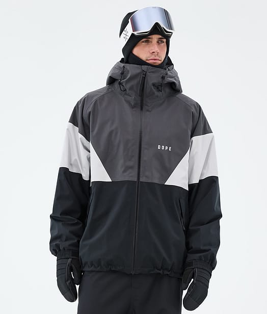 Dope Spartan Skijakke Herre Sport Phantom/Light Grey/Black