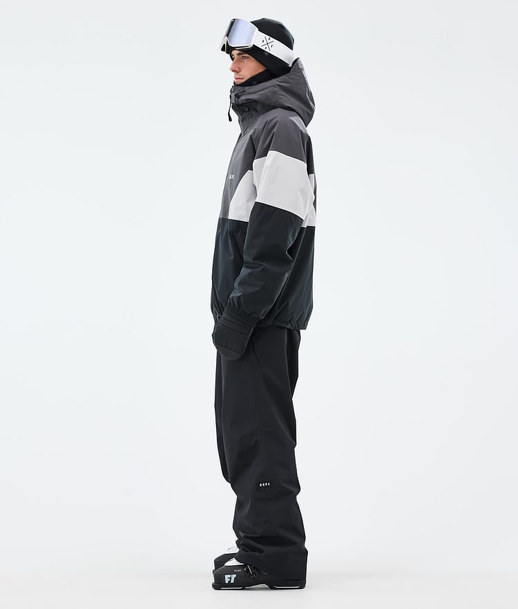 Dope Spartan Skijakke Herre Sport Phantom/Light Grey/Black, Bilde 3 av 8