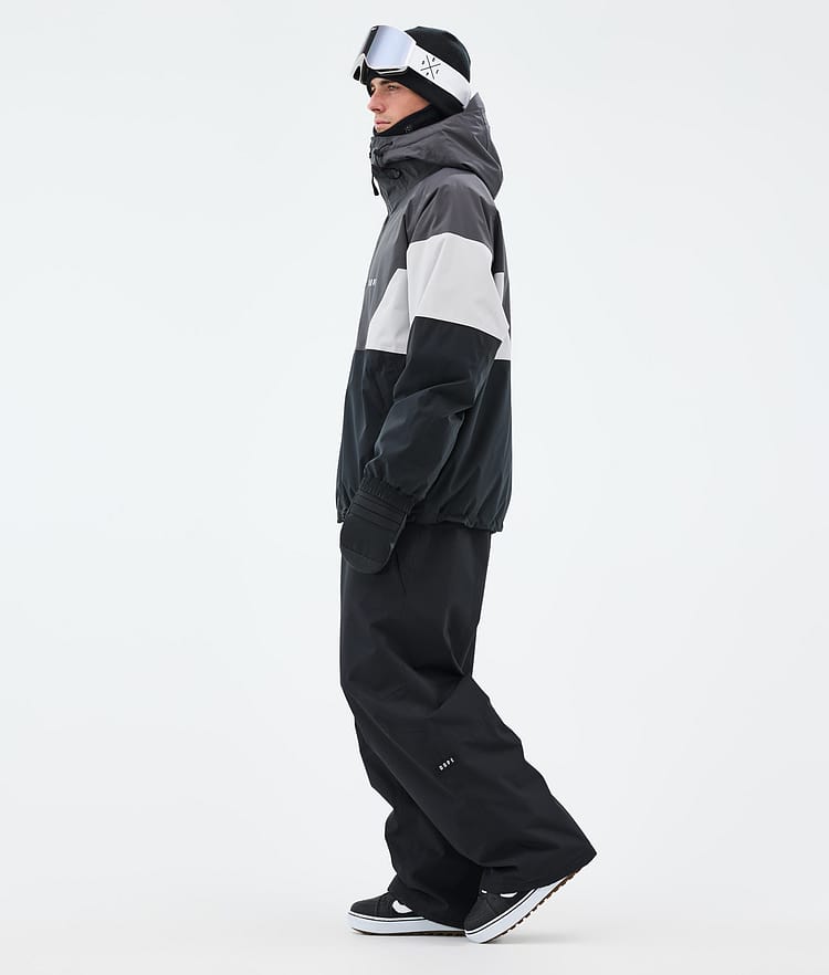 Dope Spartan Snowboardjakke Herre Sport Phantom/Light Grey/Black, Bilde 3 av 8