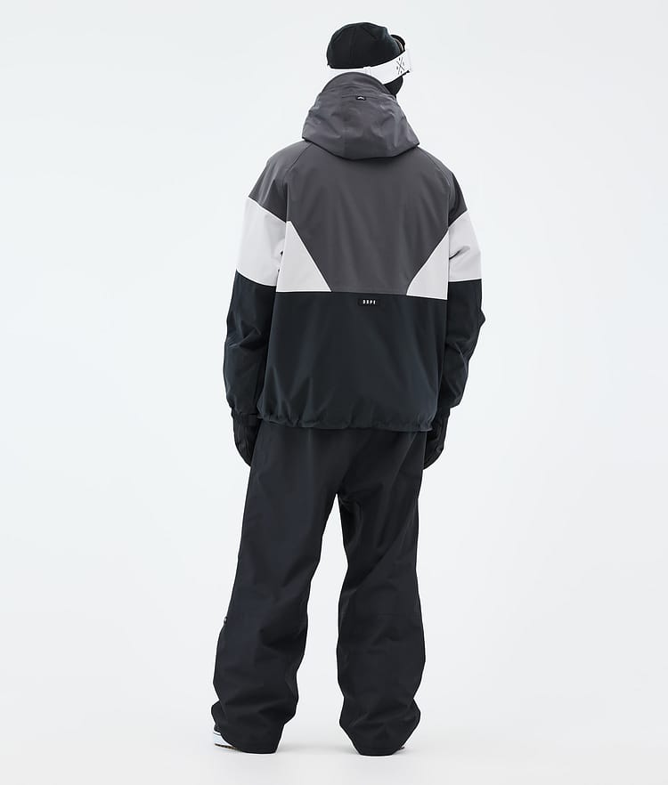 Dope Spartan Snowboardjakke Herre Sport Phantom/Light Grey/Black, Bilde 4 av 8