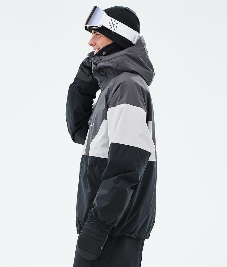 Dope Spartan Snowboardjakke Herre Sport Phantom/Light Grey/Black, Bilde 5 av 8