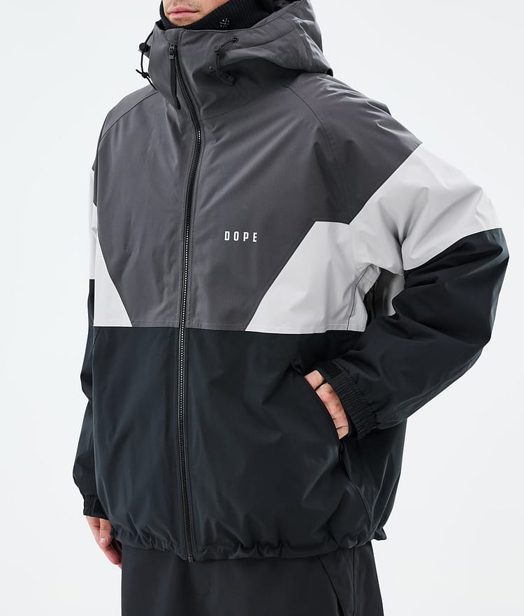 Dope Spartan Snowboardjakke Herre Sport Phantom/Light Grey/Black, Bilde 7 av 8