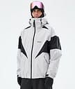 Dope Spartan Snowboardjakke Herre Spike Light Grey/Black