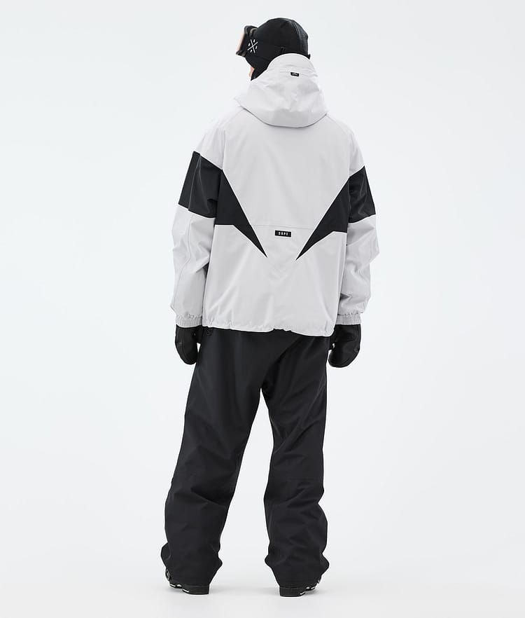 Dope Spartan Skijakke Herre Spike Light Grey/Black, Bilde 4 av 8