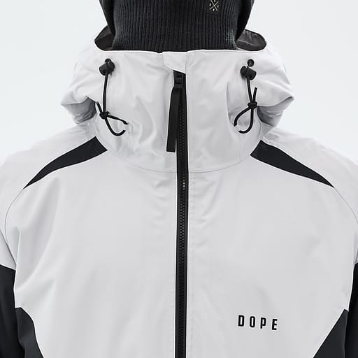 Frontglidelås med indre klaffer Hovedproduktdetaljbilde,