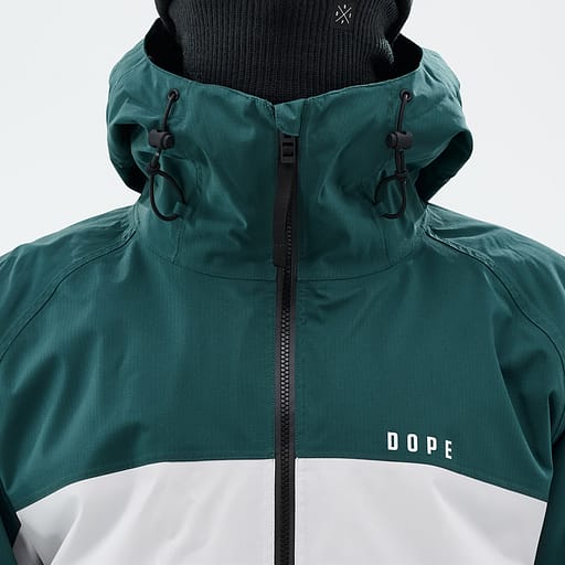 Frontglidelås med indre klaffer Hovedproduktdetaljbilde,