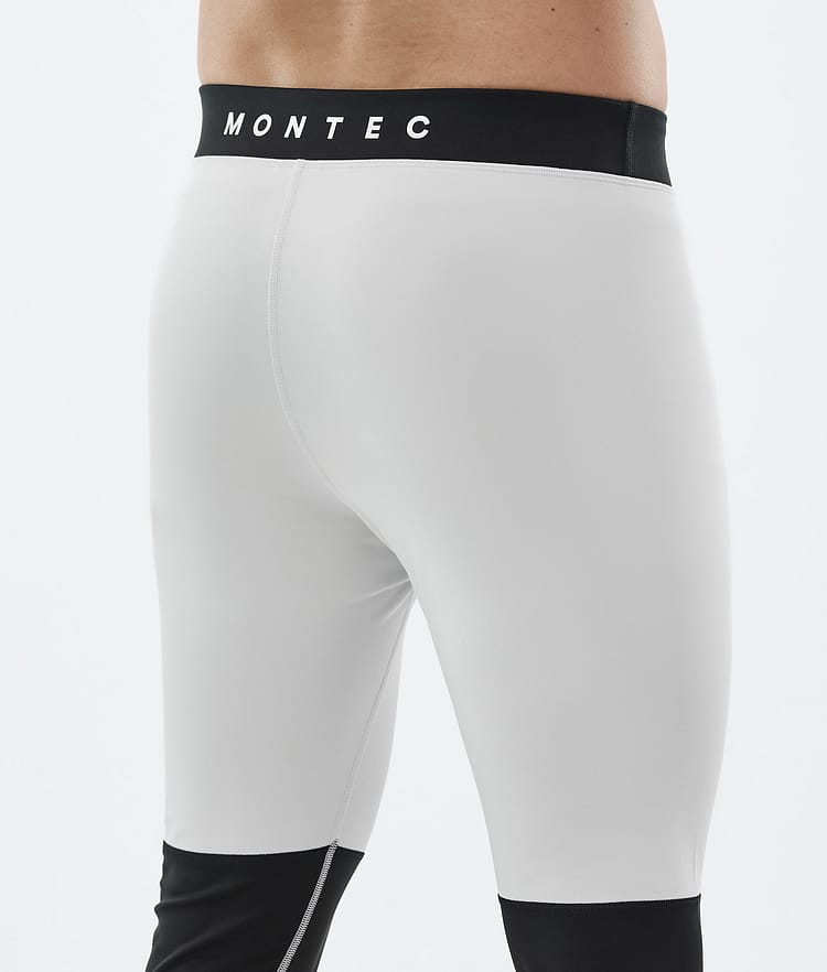 Montec Alpha Superundertøy bukse Herre Light Grey/Black/Olive Green, Bilde 6 av 7