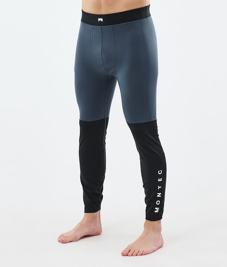 Montec Alpha Superundertøy bukse Herre Metal Blue/Black, Bilde 1 av 7