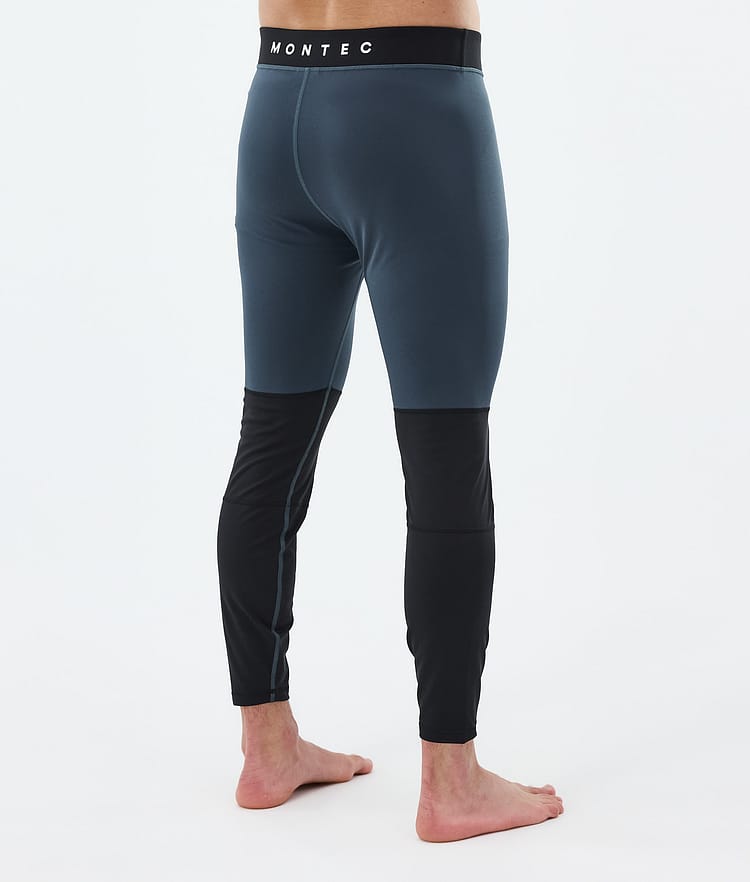 Montec Alpha Superundertøy bukse Herre Metal Blue/Black, Bilde 2 av 7
