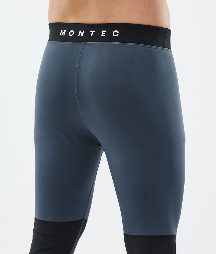 Montec Alpha Superundertøy bukse Herre Metal Blue/Black, Bilde 6 av 7