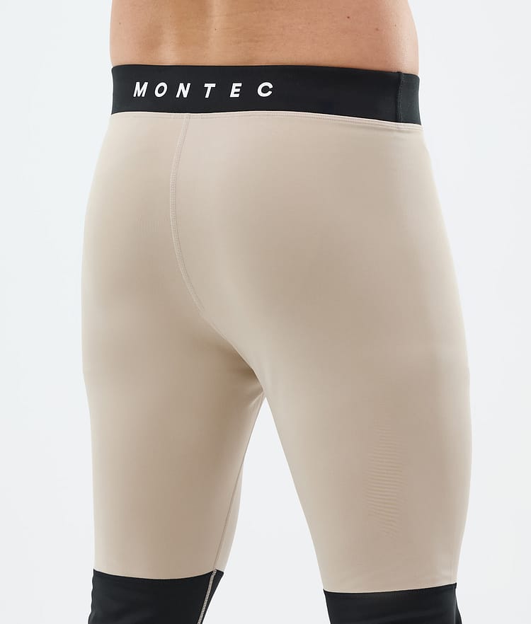 Montec Alpha Superundertøy bukse Herre Sand/Black/Metal Blue, Bilde 6 av 7