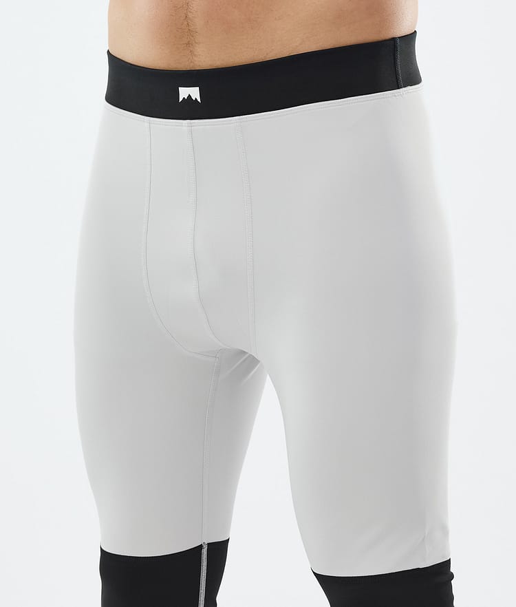 Montec Alpha Superundertøy bukse Herre Light Grey/Black/Vivid Purple, Bilde 5 av 7
