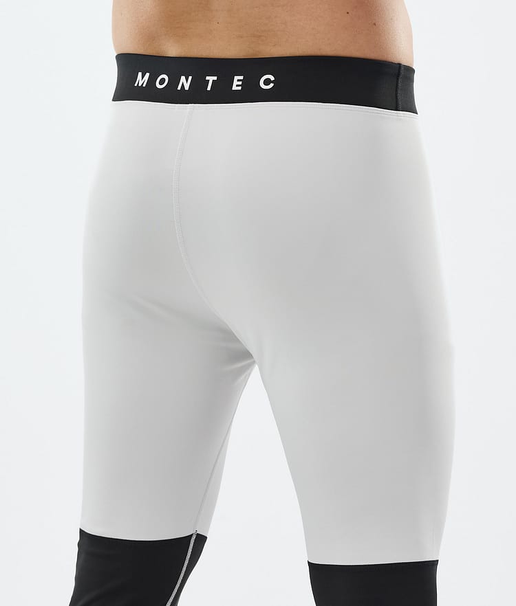 Montec Alpha Superundertøy bukse Herre Light Grey/Black/Vivid Purple, Bilde 6 av 7
