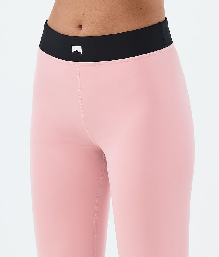 Montec Alpha W Superundertøy bukse Dame Soft Pink/Black/Metal Blue, Bilde 5 av 7