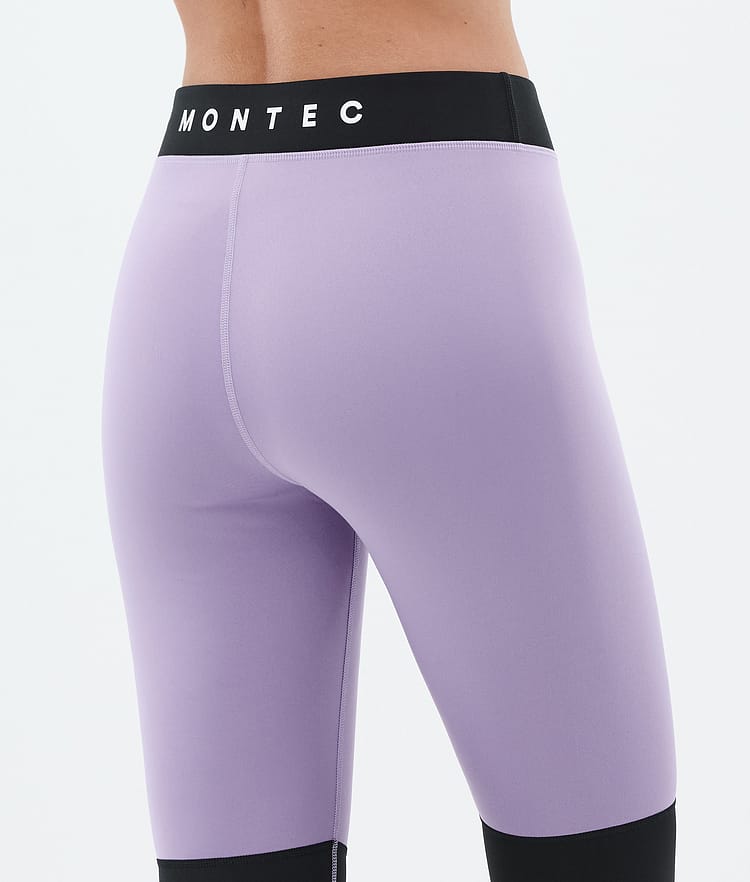Montec Alpha W Superundertøy bukse Dame Faded Violet/Black/Dark Atlantic, Bilde 6 av 7