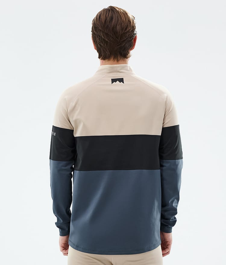 Montec Alpha Superundertøy overdel Herre Sand/Black/Metal Blue, Bilde 5 av 5
