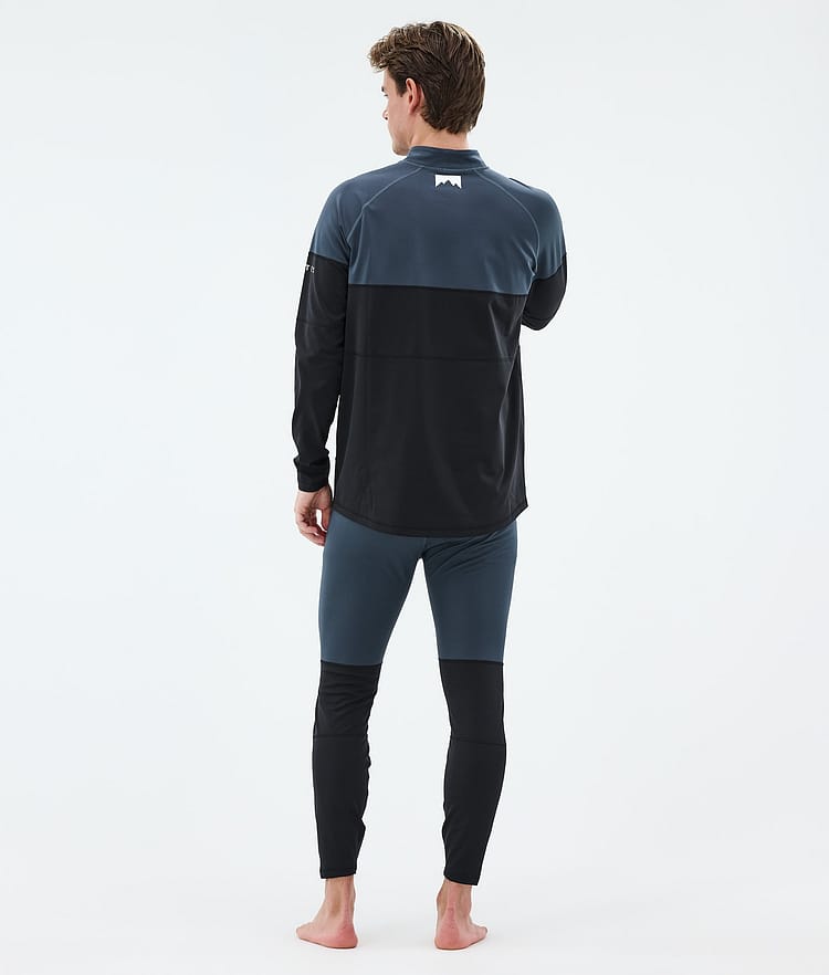 Montec Alpha Superundertøy overdel Herre Metal Blue/Black, Bilde 4 av 5