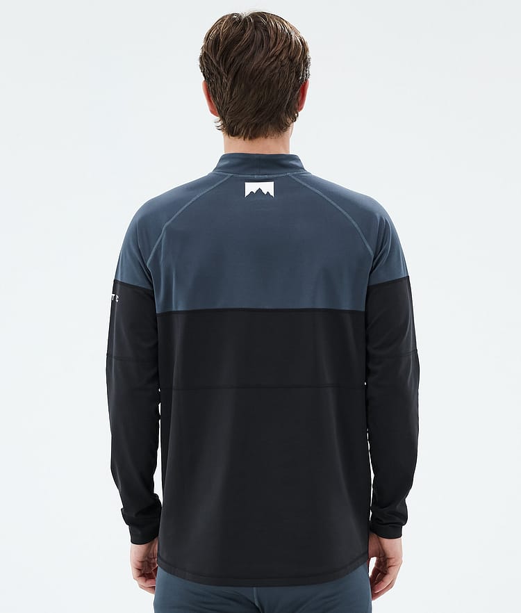 Montec Alpha Superundertøy overdel Herre Metal Blue/Black, Bilde 5 av 5