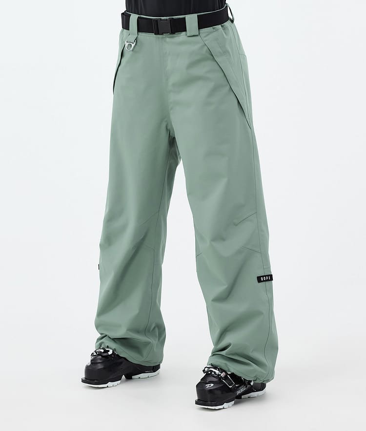 Dope Big W Skibukse Dame Faded Green, Bilde 1 av 5