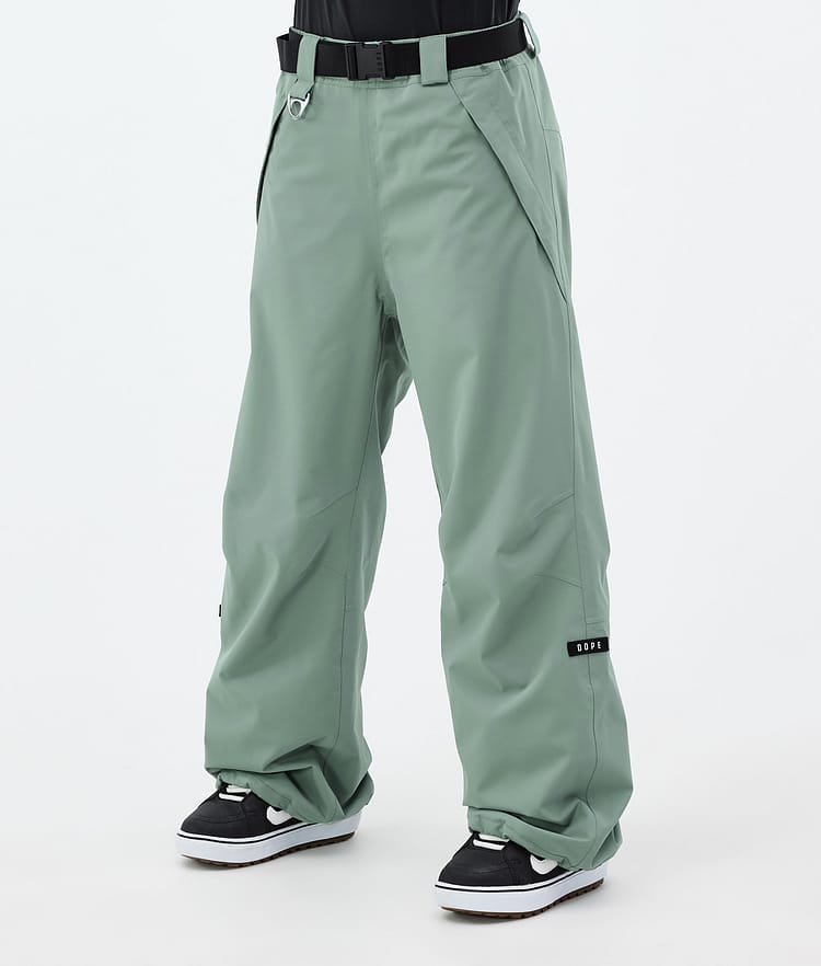 Dope Big W Snowboardbukse Dame Faded Green, Bilde 1 av 5