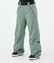 Dope Big W Snowboardbukse Dame Faded Green