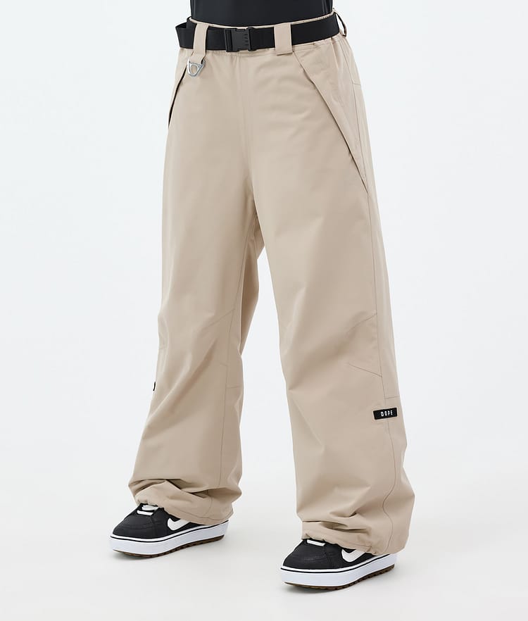 Dope Big W Snowboardbukse Dame Sand, Bilde 1 av 5