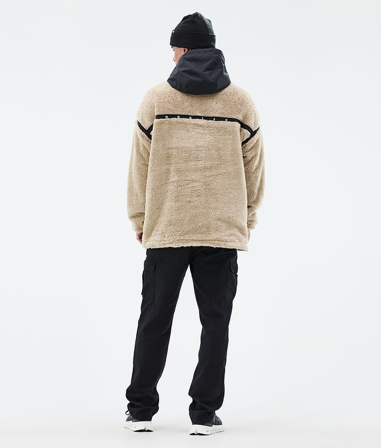 Montec Uniform Fleecegenser Herre Sand/Black, Bilde 4 av 6