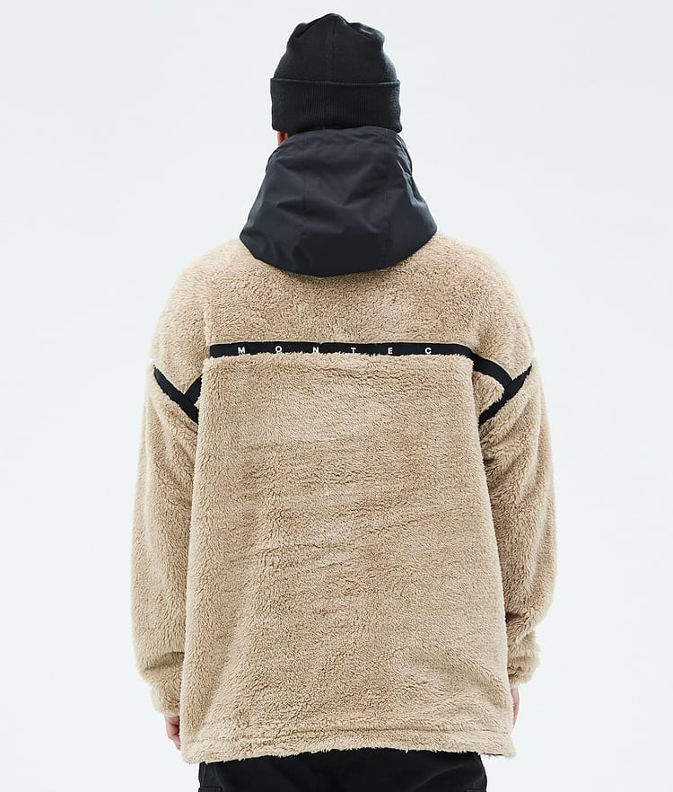 Montec Uniform Fleecegenser Herre Sand/Black, Bilde 5 av 6
