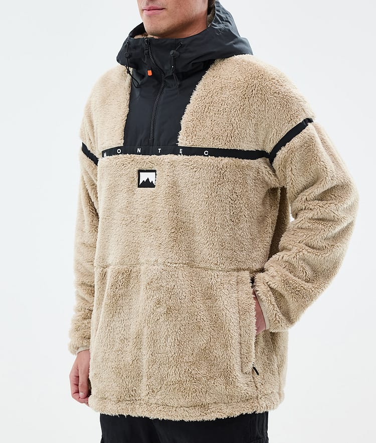 Montec Uniform Fleecegenser Herre Sand/Black, Bilde 6 av 6