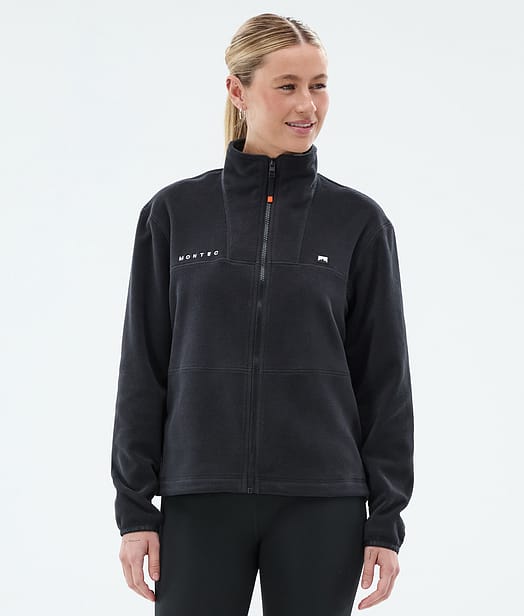 Montec Bravo W Fleecegenser Dame Black