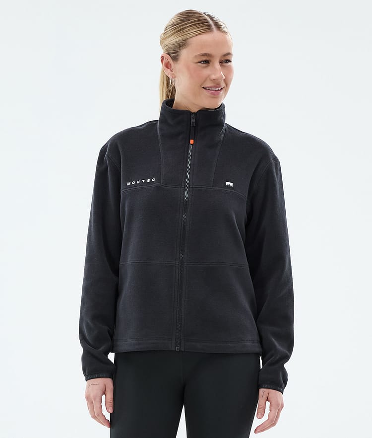 Montec Bravo W Fleecegenser Dame Black, Bilde 1 av 5