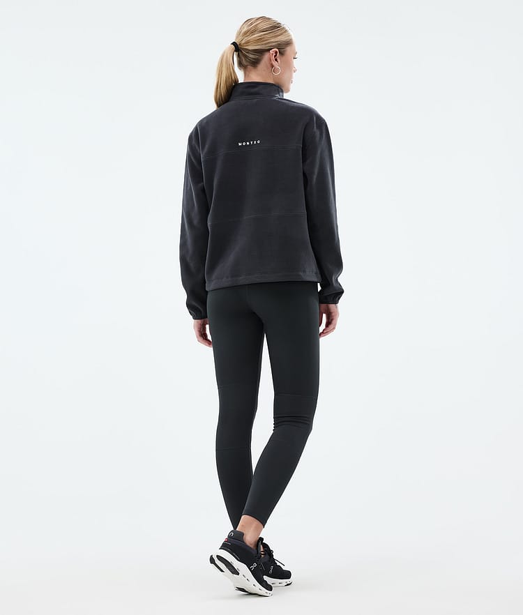 Montec Bravo W Fleecegenser Dame Black, Bilde 4 av 5