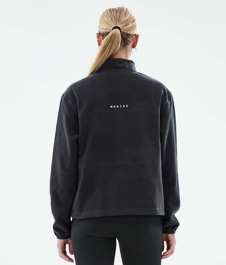 Montec Bravo W Fleecegenser Dame Black, Bilde 5 av 5
