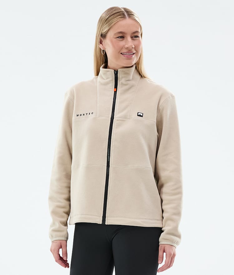 Montec Bravo W Fleecegenser Dame Sand, Bilde 1 av 5