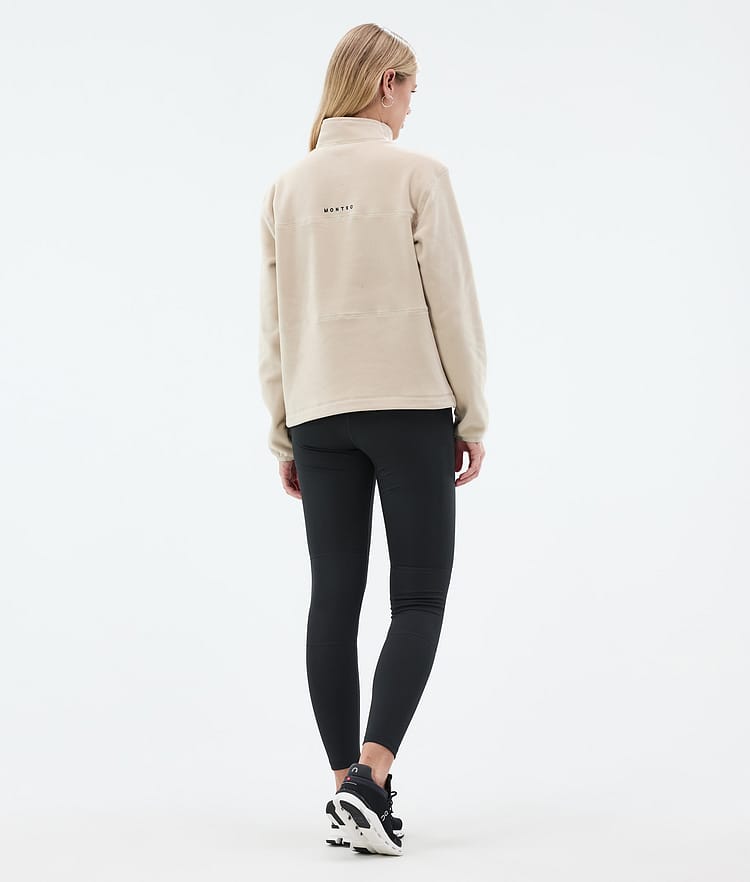 Montec Bravo W Fleecegenser Dame Sand, Bilde 4 av 5