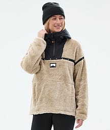 Montec Uniform W Fleecegenser Dame Sand/Black