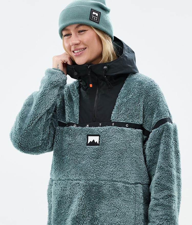 Montec Uniform W Fleecegenser Dame Atlantic/Black, Bilde 2 av 6