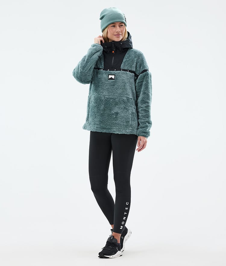 Montec Uniform W Fleecegenser Dame Atlantic/Black, Bilde 3 av 6