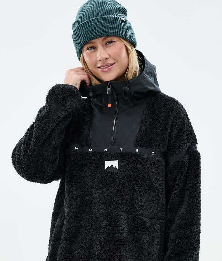 Montec Uniform W Fleecegenser Dame Black, Bilde 2 av 6